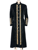 Fringed Suede Maxi Western Jacket Jacket arcadeshops.com