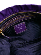 Prada Anemone Tessuto Pietre Jeweled Clutch Accessory arcadeshops.com