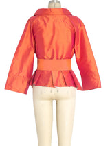 Armani Architectural Silk Jacket Jacket arcadeshops.com