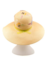 Chanel CC Camelia Straw Hat Accessory arcadeshops.com