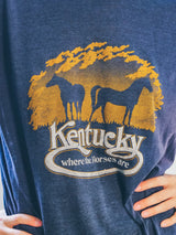 Kentucky Horses Tee T-shirt arcadeshops.com
