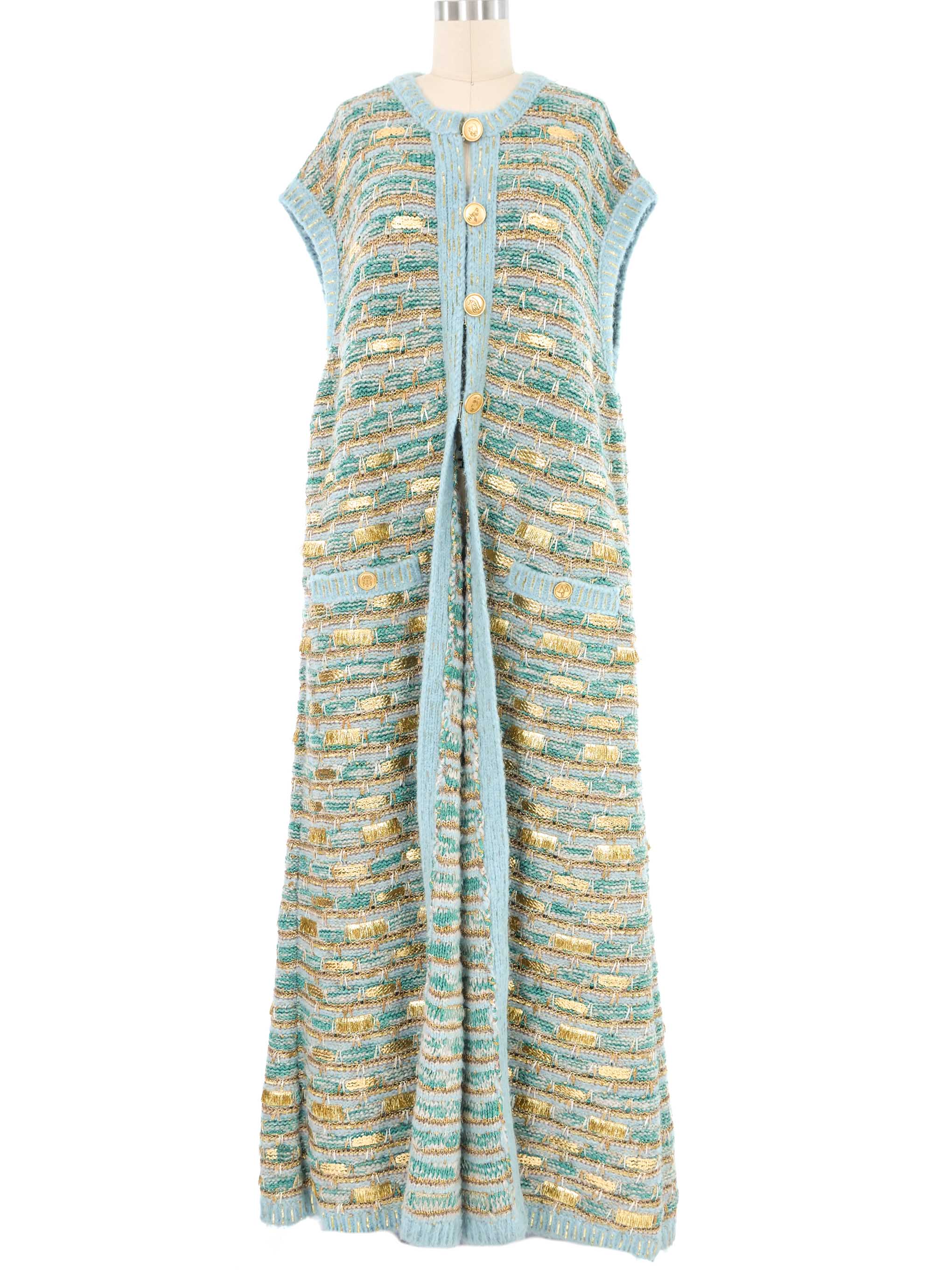 CHANEL シャネル カシミヤ ノースリーブ 夏 B9899