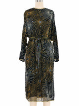 Halston Beaded Fireworks Dress Dress arcadeshops.com