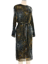 Halston Beaded Fireworks Dress Dress arcadeshops.com