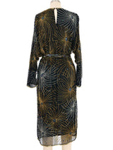 Halston Beaded Fireworks Dress Dress arcadeshops.com