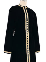 1960s Malcolm Starr Velvet Dress Dress arcadeshops.com
