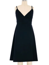 1950s Galanos Wool Wrap Dress Dress arcadeshops.com