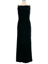 2000s Jean Paul Gaultier Velvet Dress Dress arcadeshops.com