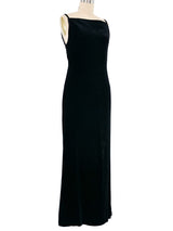 2000s Jean Paul Gaultier Velvet Dress Dress arcadeshops.com