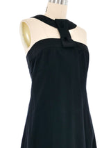 Moschino Satin Bow Mini Dress Dress arcadeshops.com