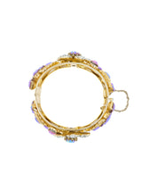 Vendome Floral Crystal Cuff Accessory arcadeshops.com