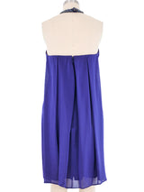 Azzaro Rhinestone Neckpiece Cocktail Dress Dress arcadeshops.com