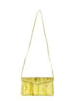 Chartreuse Snakeskin Convertible Clutch Accessory arcadeshops.com