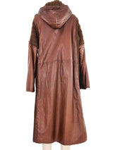 1970s Gucci Leather and Knit Coat Outerwear arcadeshops.com