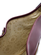 1970s Hermes Trim Burgundy Shoulder Bag Accessory arcadeshops.com