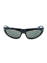 2021 Gucci Aria 1062 Narrow Wraparound Sunglasses Accessory arcadeshops.com