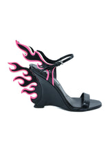 2012 Prada Flame Wedge Heel, 38 Accessory arcadeshops.com
