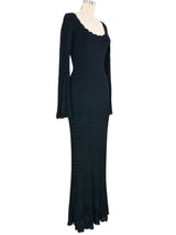 Alaia Knit Maxi Dress Dress arcadeshops.com