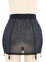 1990s Catherine Coatney Garter Fetish Skirt Bottom arcadeshops.com