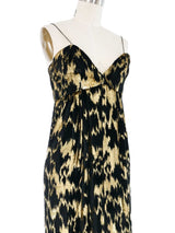 Richilene Metallic Velvet Skinny Strap Dress Dress arcadeshops.com