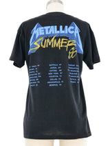 1988 Metallica Damaged Justice Tee T-shirt arcadeshops.com
