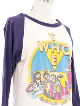1979 The Who Raglan Tee T-shirt arcadeshops.com