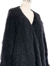 1990s John Galliano Shaggy Mohair Cardigan Outerwear arcadeshops.com