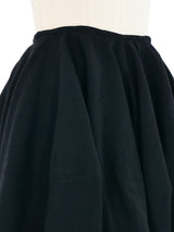 Alaia Wool Ruffle Circle Skirt Bottom arcadeshops.com