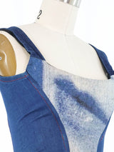 1992 Vivienne Westwood Marlene Dietrich Printed Corset Top arcadeshops.com