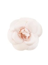 Chanel Camelia Blush Satin Brooch Accessory arcadeshops.com
