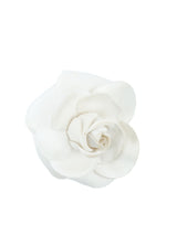 Chanel Camelia Ivory Silk Brooch Accessory arcadeshops.com