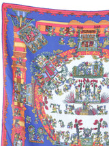 1994 Hermes Astres et Soleils Silk Scarf Accessory arcadeshops.com