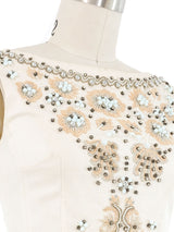 1990s Dries Van Noten Beaded Top Top arcadeshops.com