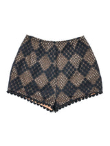 1970s Eyelet Shorts Bottom arcadeshops.com