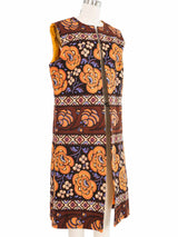 1970s Floral Tapestry Vest Jacket arcadeshops.com