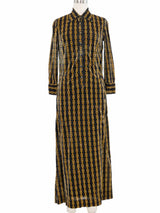 Celine Metallic Chain Print Dress Dress arcadeshops.com