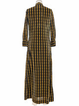 Celine Metallic Chain Print Dress Dress arcadeshops.com