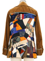 Embroidered Patchwork Quilt Jacket Jacket arcadeshops.com