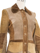 1970s Suede Patchwork Jacket Jacket arcadeshops.com