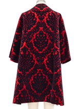 Red Tapestry Jacket Outerwear arcadeshops.com