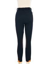 Hermes Contrast Suede Riding Pants Bottom arcadeshops.com