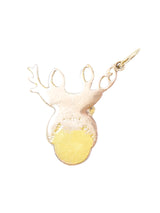 14k Elk Enamel Clock Charm Fine Jewelry arcadeshops.com