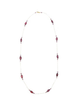 14k Garnet Chain Necklace Fine Jewelry arcadeshops.com
