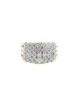14k Diamond Pyramid Ring Fine Jewelry arcadeshops.com