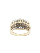 14k Diamond Pyramid Ring Fine Jewelry arcadeshops.com