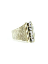 14k Diamond Cut Raised Channel Ring Fine Jewelry arcadeshops.com