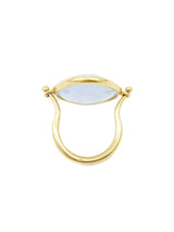 18k Lavender Chalcedony Ring Fine Jewelry arcadeshops.com