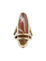 14k Agate Ring Fine Jewelry arcadeshops.com