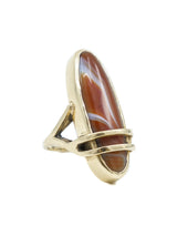 14k Agate Ring Fine Jewelry arcadeshops.com