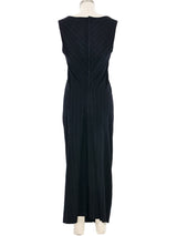 2017 Comme des Garcons Pinstripe Maxi Dress Dress arcadeshops.com